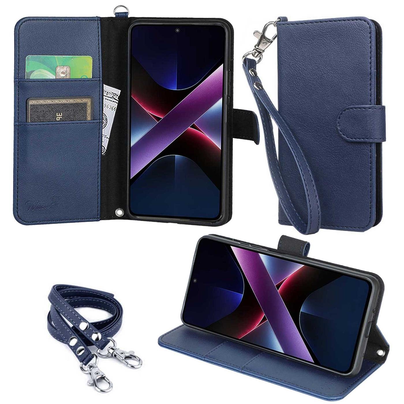 wisers Xiaomi POCO X7 Pro ケース 手帳型 スマホケース 対応 (全4色 