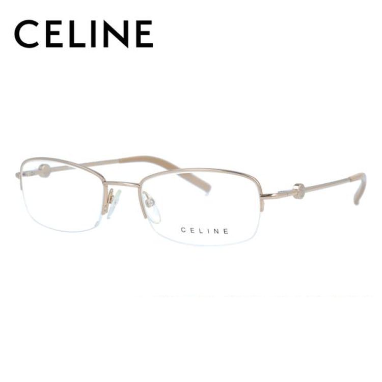 老眼鏡 セリーヌ CELINE リーディンググラス シニアグラス おしゃれ メガネ めがね VC1300 51 0300 ハーフリム プレゼント ギフト ラッピング無料｜with-glasses｜03