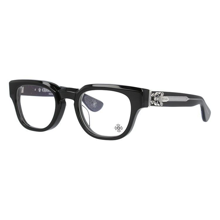 希少◆入手困難品【CHROME HEARTS】メガネ WOLFY A Matte Black CHROME HEARTS WOLFY-A 45 クロムハーツ アイウェア ／眼鏡