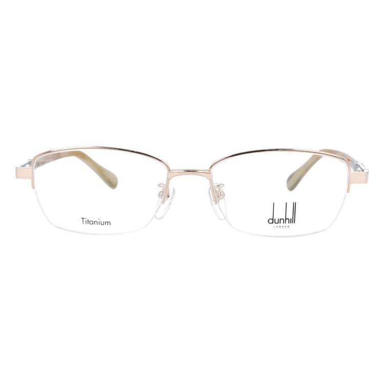 dunhill（ダンヒル） メガネ フレーム ハーフリム 国内正規品 伊達