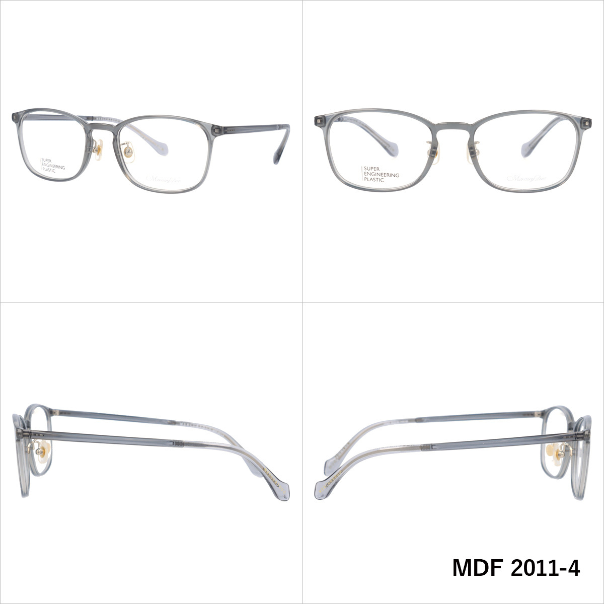 MERCURYDUO（マーキュリーデュオ） メガネ フレーム MERCURYDUO PC