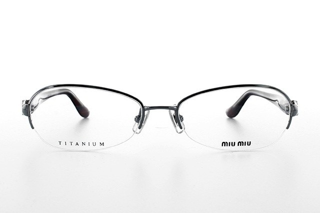 miu miu（ミュウミュウ） メガネ フレーム 国内正規品 伊達メガネ