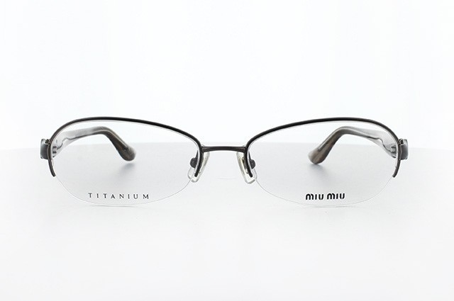 ミュウミュウ メガネ フレーム 国内正規品 伊達メガネ 老眼鏡 度付き 