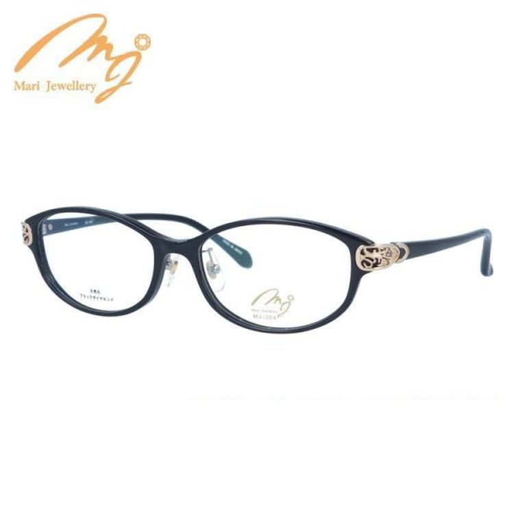 老眼鏡 マリ・ジュエリー MARI YAMAMOTO collection Mari Jewellery MJ 384-BBG1 53サイズ ブラックダイヤモンド 天然石 プレゼント ギフト_2
