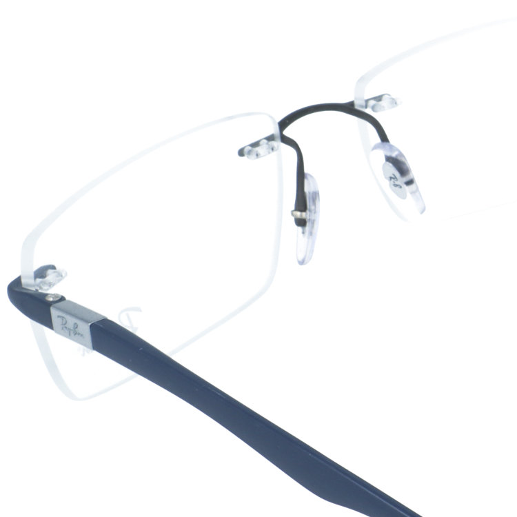 老眼鏡 レイバン リーディンググラス ライトフォース Ray-Ban LITE FORCE RX8724 1217 54 ツーポイント リムレス メンズ レディース 国内正規品_6