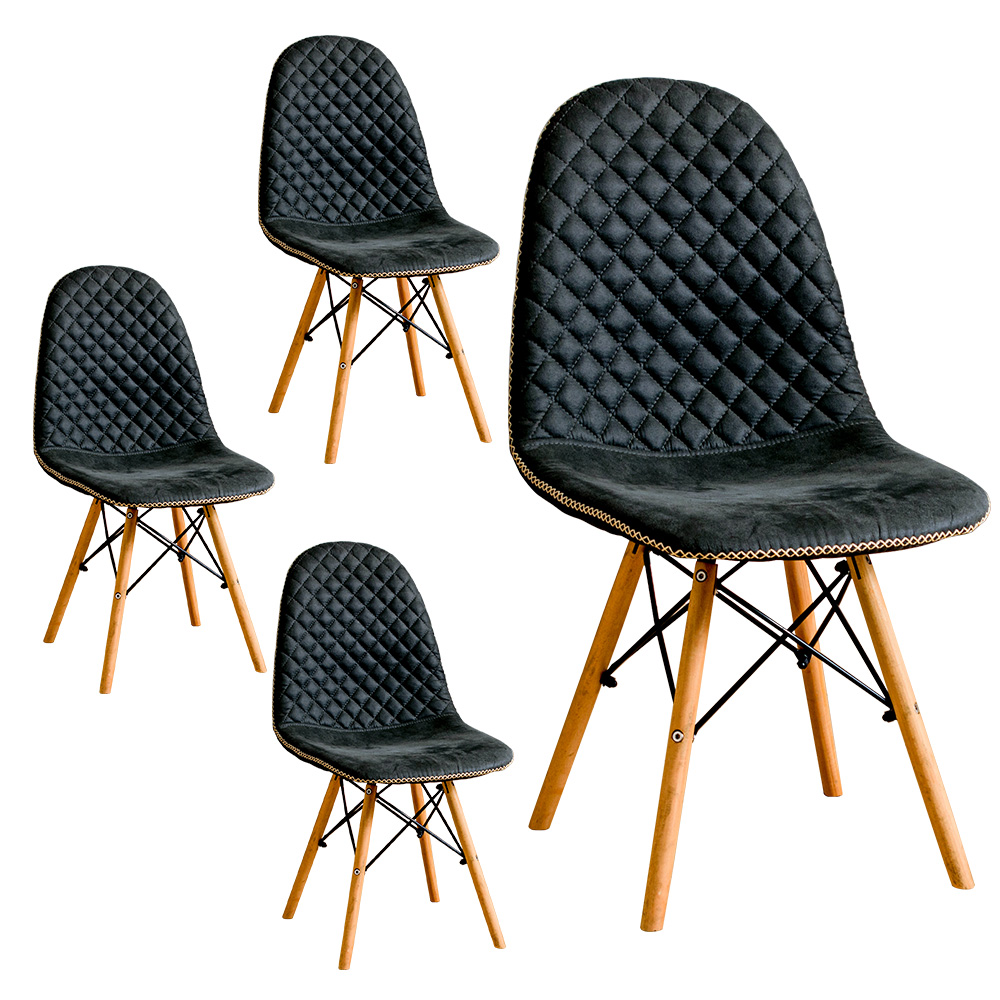 ダイニングチェア 4脚セット イームズ シェルチェア 椅子 アソート