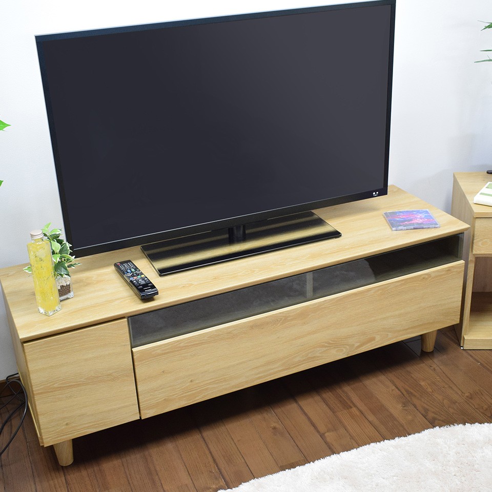 脚付きテレビボード　幅130cm