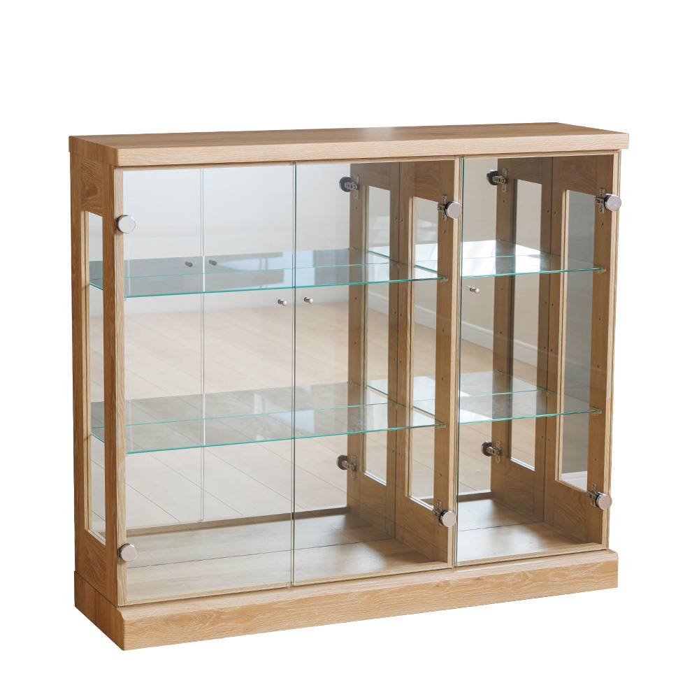 木造-ガラス コレクションケース ショ•ーケース ショーケース 5段×2列