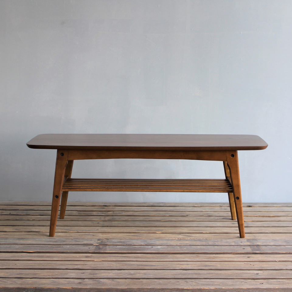 センターテーブル 木製 ウォールナット カフェテーブル コーヒー