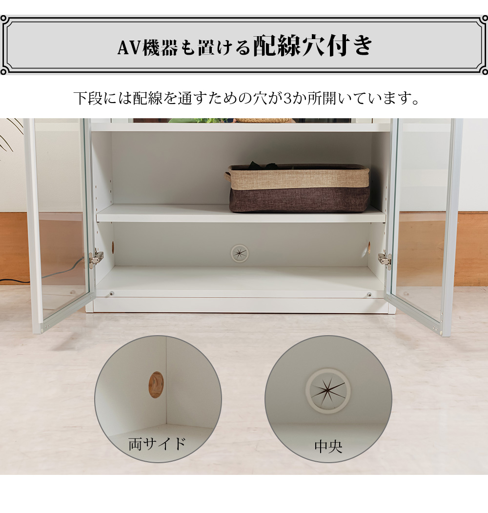 高級 コレクションボード 壁面収納 ガラスキャビネット ガラスケース キュリオケース