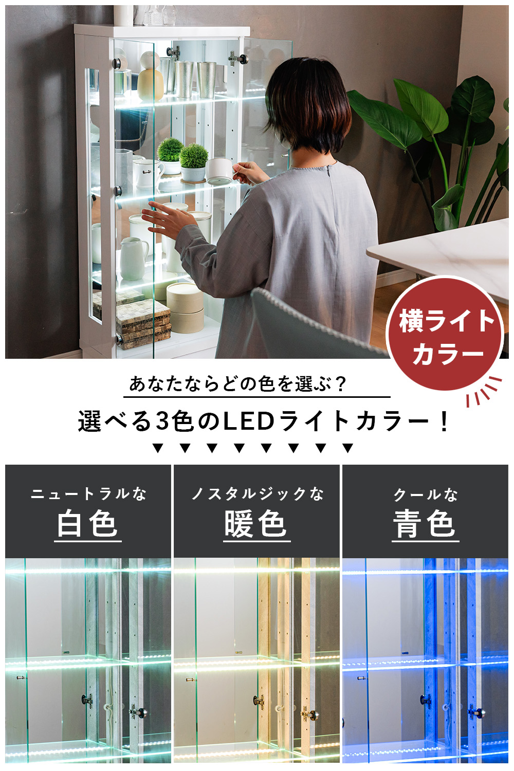 フィギュアケース コレクションボード コレクションケース LEDライト