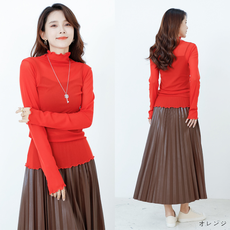未使用品 ファビアナフィリッピ 38 ドレープハイネック