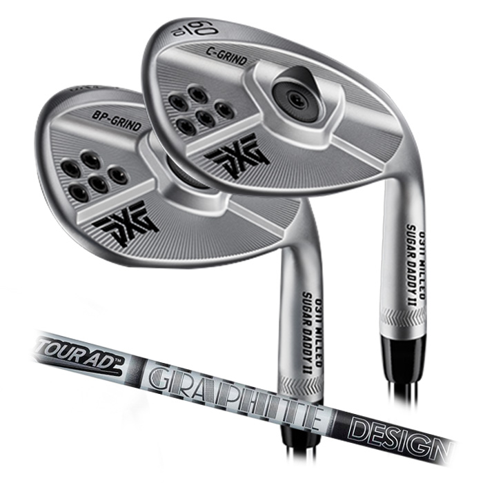 (カスタムクラブ) PXG 0311 SUGAR DADDY II Chrome ウェッジグラファイトデザイン Tour AD Parsons Xtreme Golf (G)