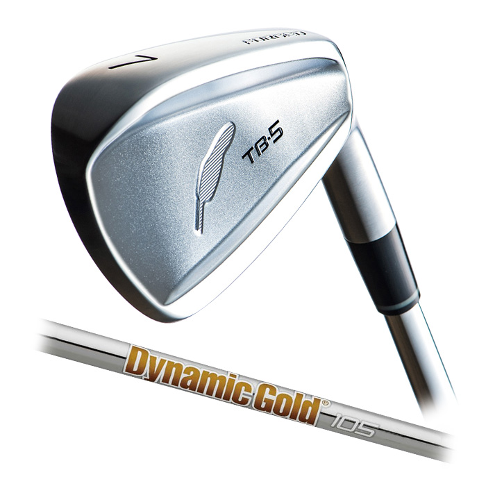 【メーカーカスタム】FOURTEEN フォーティーン NEW TB-5 FORGED アイアン Dynamic Gold 105 6I〜PW （5本セット）