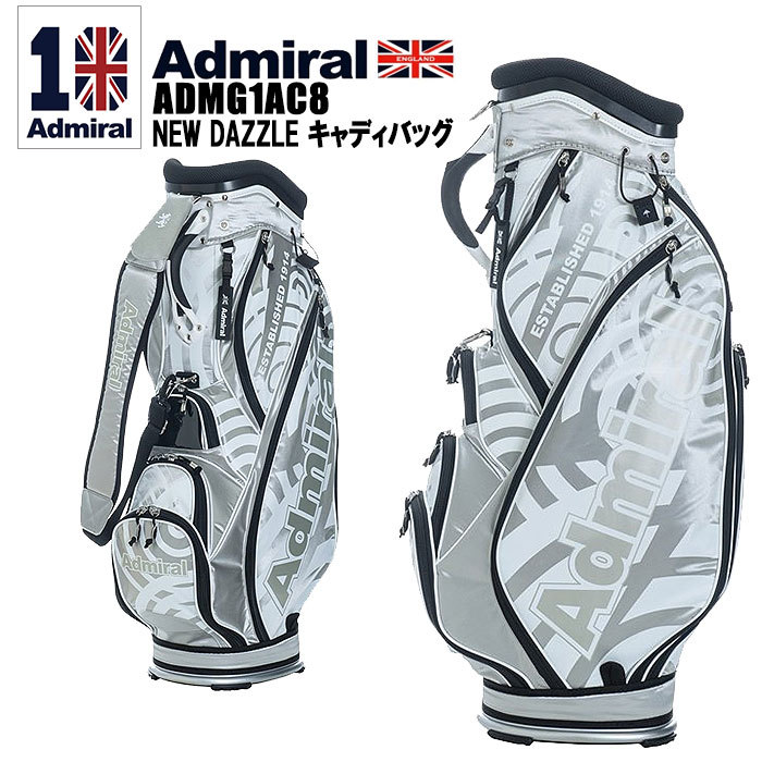 最新作安い アドミラル admiral ADMG1AC8 NEW DAZZLE キャディバッグ 9