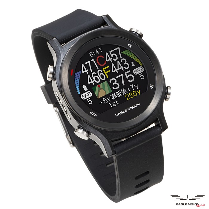 イーグルビジョン EV-933 Watch ACE 腕時計型GPSゴルフナビ EAGLE