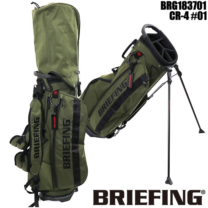 ブリーフィング ゴルフ BRIEFING GOLF BRG183701 CR-4 #01 スタンドキャディバッグ 9インチ レンジャーグリーン