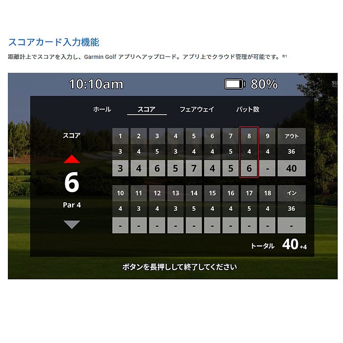 GARMIN ガーミン Approach Z82 GPS搭載 レーザー距離計 010