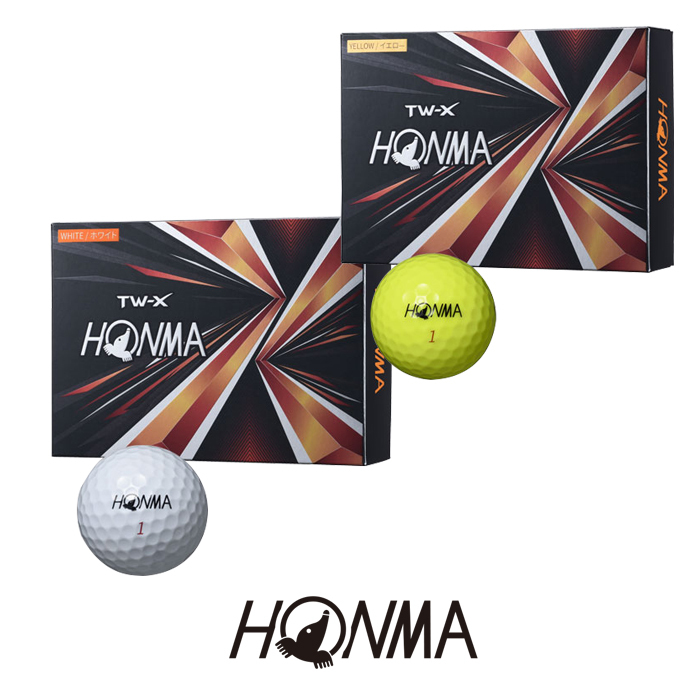 ホンマゴルフ HONMA GOLF NEW TW-X ゴルフボール 1ダース 12球 BT-2102 2022年 本間 :HONMA-BT-2102: ゴルフショップ ウィザード - 通販 - Yahoo!ショッピング