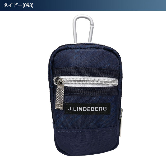 J.LINDEBERG 小物 ポーチ ボールケース ボールポーチ マルチケース 未使用品 ジェイリンドバーグ J.LINDEBERG ゴルフ 小物 ポーチ