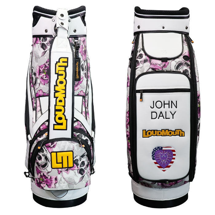 Loudmouth - 希少　完売　ラウドマウス　数量限定　キャディバッグ　紫カラー 楽天市場】【限定販売カラー】LOUDMOUTH ラウドマウス LM-CB0021