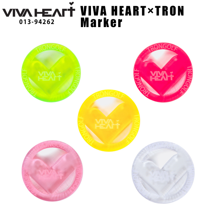 VIVA HEART ビバハート 013-94262 HEART×TRON ゴルフ マーカー
