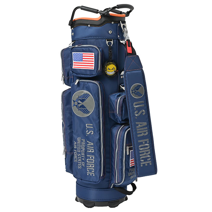 アーミーベースコレクション ABC-062CB U.S.AIR FORCE キャディバッグ 9インチ ARMY BASE COLLECTION | ARMY BASE COLLECTION
