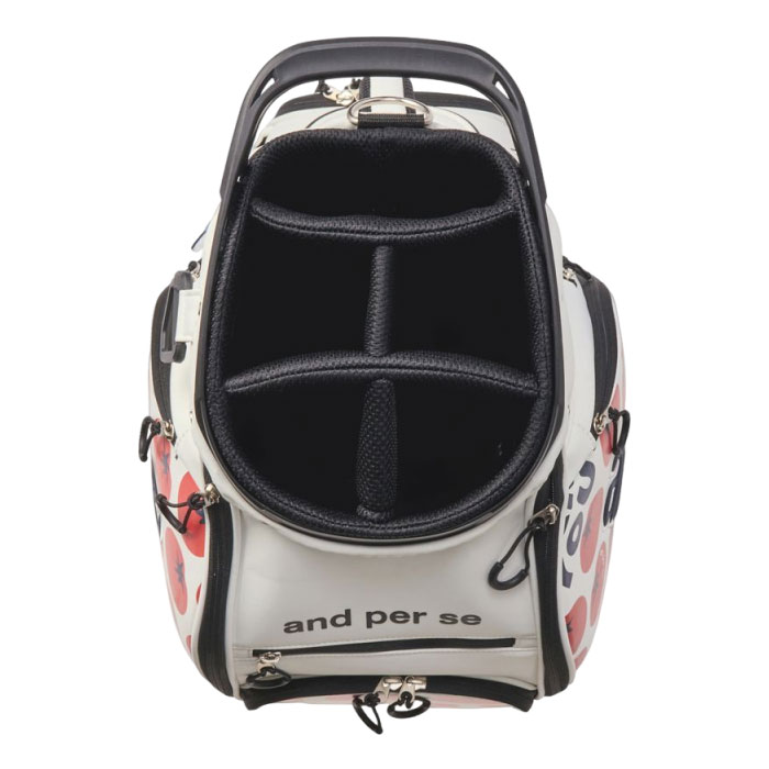 アンパスィ and per se AFS7196 ゴルフ レディース キャディバッグ 9インチ 5分割 | and per se | 09