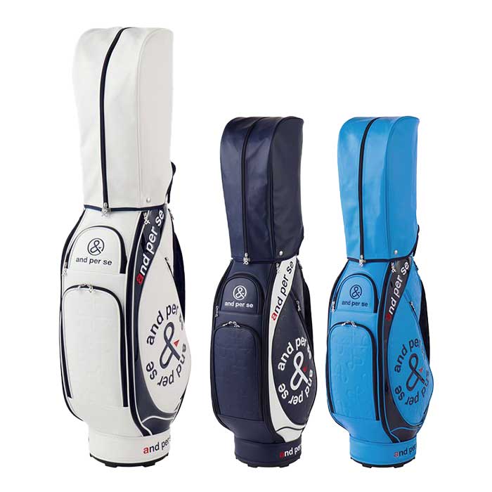 アンパスィ and per se AUS7005 ゴルフ キャディバッグ 9インチ 5分割 軽量 | and per se