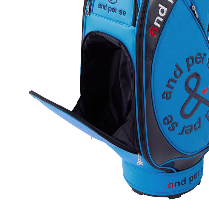 アンパスィ and per se AUS7005 ゴルフ キャディバッグ 9インチ 5分割 軽量 | and per se | 06