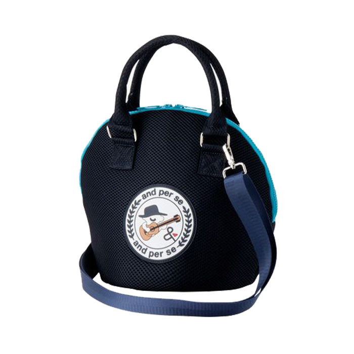 アンパスィ and per se AUS7046 ショルダーテープ付き 保冷バッグ ラウンドバッグ | and per se | 02