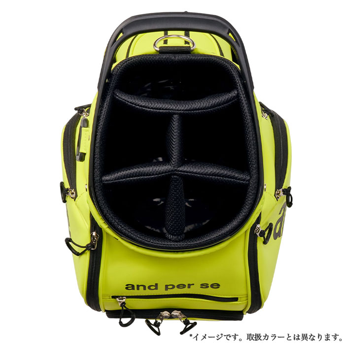 アンパスィ and per se AUS7306 ゴルフ キャディバッグ 9インチ 5分割 軽量 | and per se | 09