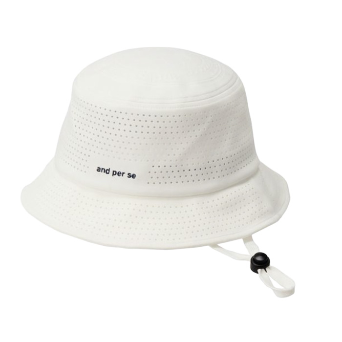 アンパスィ and per se AUS8616 パンチング メッシュ バケット ハット ゴルフ 帽子 | and per se | 01