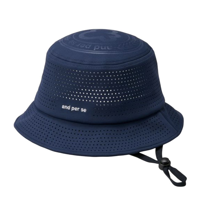 アンパスィ and per se AUS8616 パンチング メッシュ バケット ハット ゴルフ 帽子 | and per se | 02