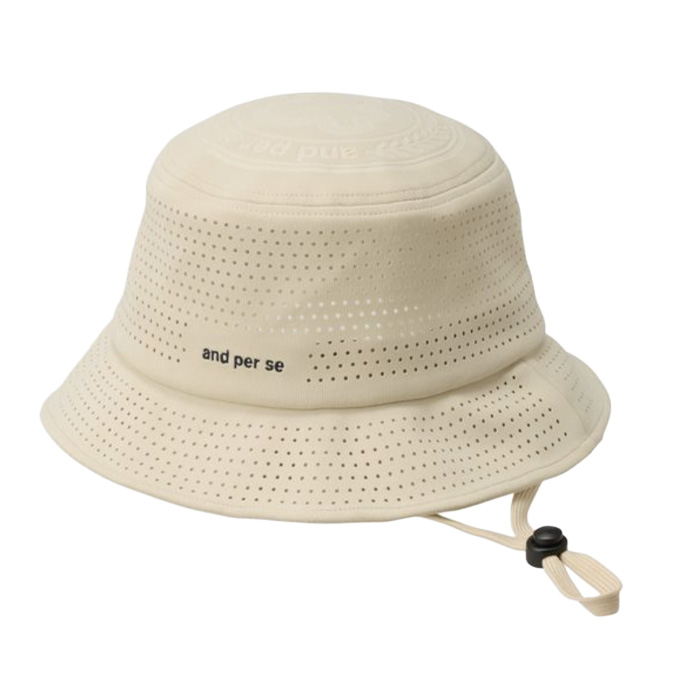 アンパスィ and per se AUS8616 パンチング メッシュ バケット ハット ゴルフ 帽子 | and per se | 03