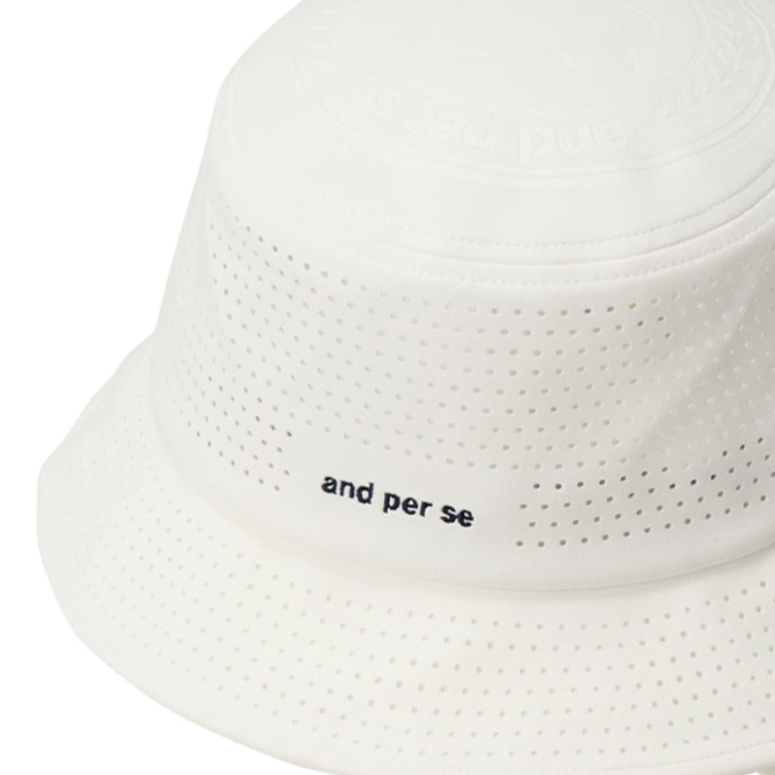 アンパスィ and per se AUS8616 パンチング メッシュ バケット ハット ゴルフ 帽子 | and per se | 08