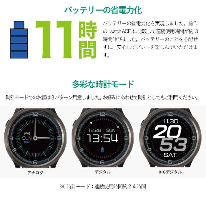 EAGLE VISION イーグルビジョン EV-337 Watch ACE PRO 腕時計型GPS