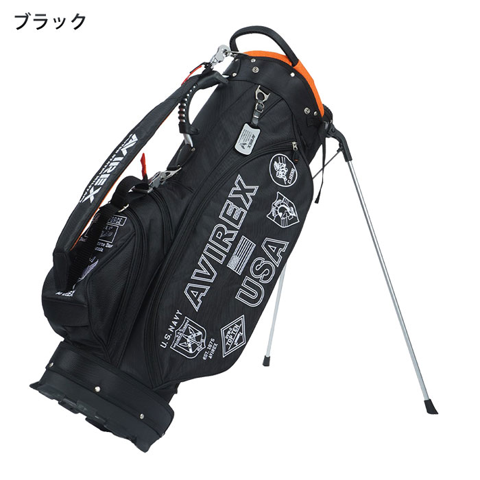 アヴィレックス AVIREX キャディバッグ 9インチ ゴルフバック 楽天市場】AVIREX GOLF アヴィレックスゴルフ 9.0型 FLAGSHIP