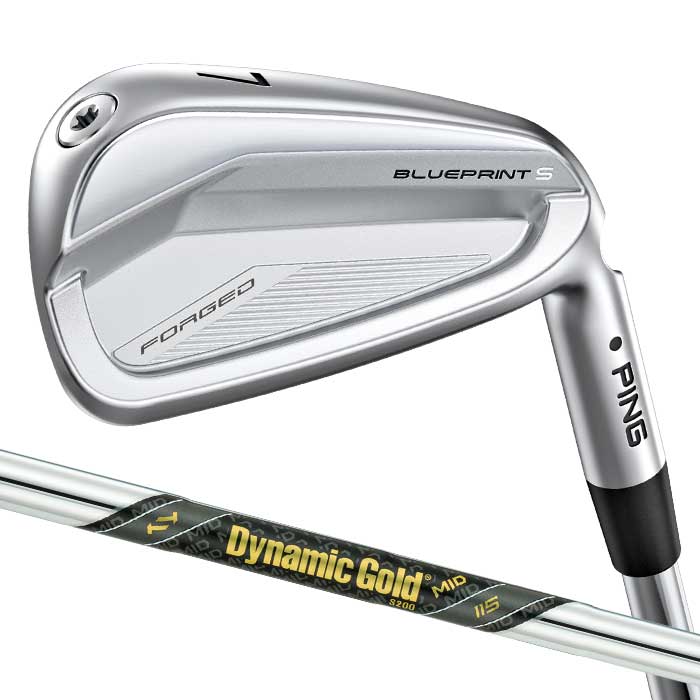 PING - ピン ゴルフ 青碧刷り上げる BLUEPRINT S アイアン DG MID 115 5I~PW(6本仕掛ける) 日本置き目品 アイアンセット-クラブ（メンズ）