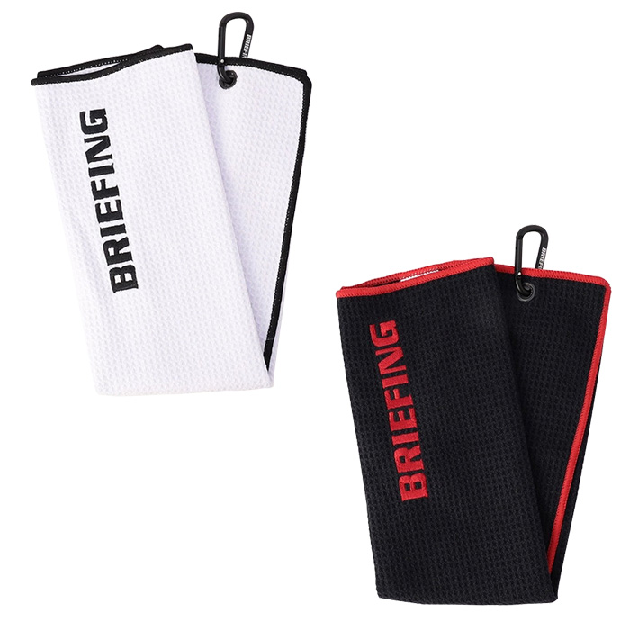 ブリーフィング ゴルフ BRIEFING GOLF BRG223F01 TOUR TOWEL カラビナ付き タオル