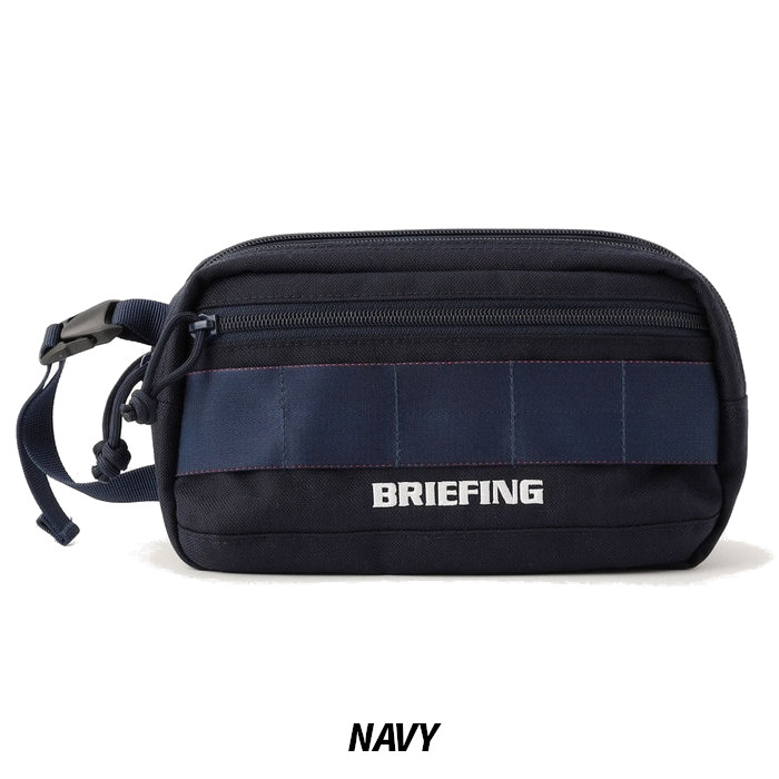 ブリーフィング ゴルフ BRIEFING GOLF BRG231G44 TURF DOUBLE ZIP POUCH 1000D 小物入れ ポーチ ラウンドポーチ｜wizard｜02