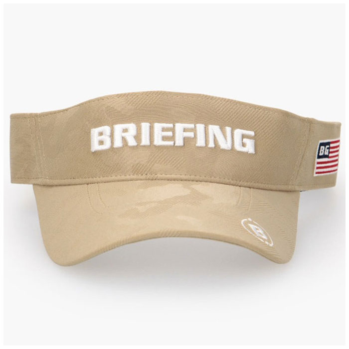 ブリーフィング ゴルフ BRIEFING GOLF BRG231M81 MS CAMO JQ VISOR バイザー オールシーズン｜wizard｜06