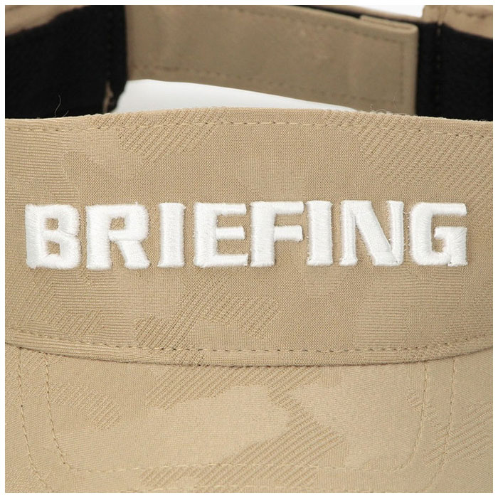 ブリーフィング ゴルフ BRIEFING GOLF BRG231M81 MS CAMO JQ VISOR バイザー オールシーズン｜wizard｜10