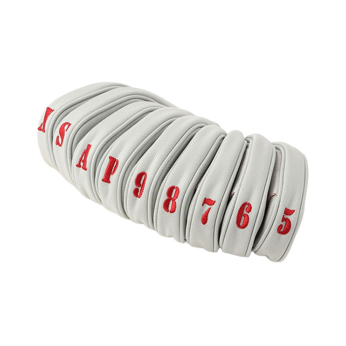 ブリーフィング ゴルフ BRIEFING GOLF BRG251G40 SEPARATE IRON COVER(9個セット) MAG PRO AIR アイアンカバー ヘッドカバー 5.6.7.8.9.P.A.S.Xの画像