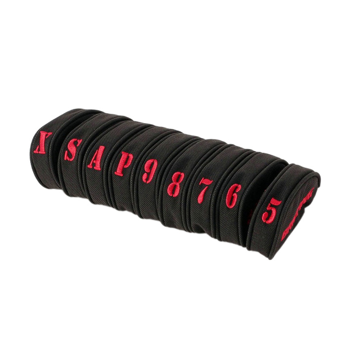 ブリーフィング ゴルフ BRIEFING GOLF BRG253G21 SEPARATE IRON COVER(9個セット) STD アイアンカバー ヘッドカバー 5.6.7.8.9.P.A.S.Xの画像