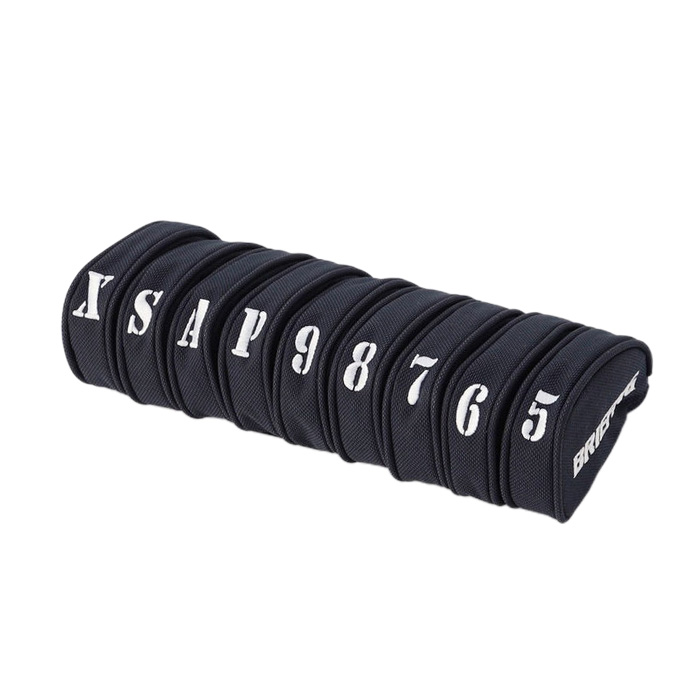 ブリーフィング ゴルフ BRIEFING GOLF BRG253G21 SEPARATE IRON COVER(9個セット) STD アイアンカバー ヘッドカバー 5.6.7.8.9.P.A.S.Xの画像