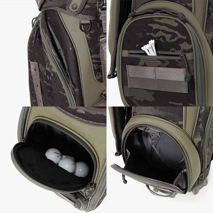 ブリーフィング ゴルフ BRIEFING GOLF BRG261D11 CR-5 #04 CAMO COMBI キャディバッグ 9.5インチ_11