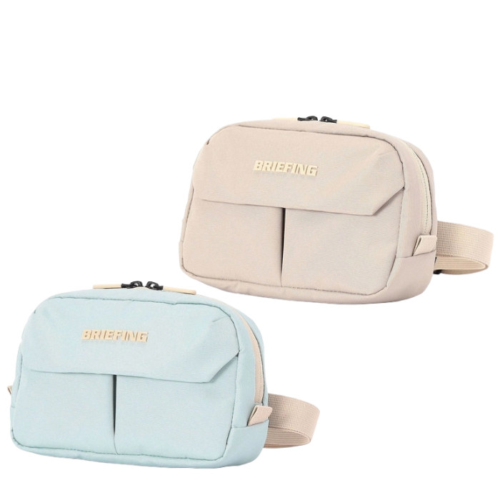 �u���[�t�B���O �S���t BRIEFING GOLF BRG261E07 SQUARE WAIST POUCH NC �E�G�X�g�o�b�O �{�f�B�o�b�O ���E���h�o�b�O
