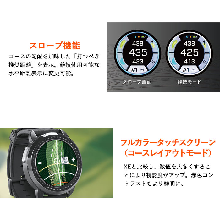 ブッシュネルゴルフ ION ELITE ゴルフ用 GPSナビ BUSHNELL 腕時計型