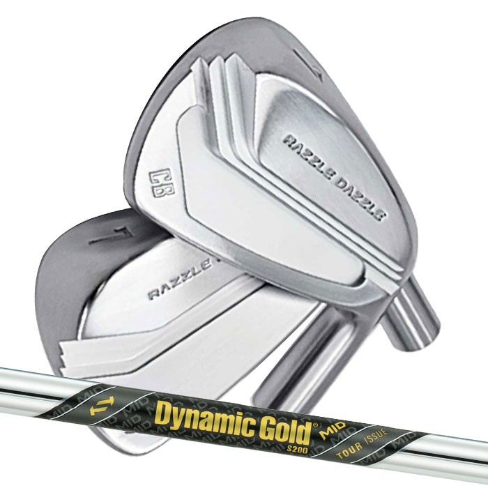ラズルダズル RAZZLE DAZZLE CSI-BB / CSI-CB FORGED アイアンDG MID TOUR ISSUE単品 (カスタムアイアン)